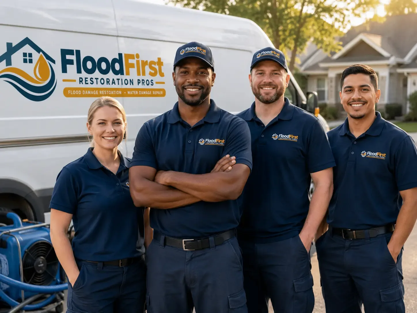 Flood Damage Restoration company in Fluvanna, TX